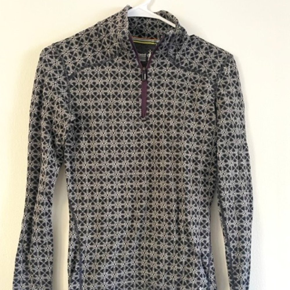 Smartwool 1/4 Zip Midweight Wool Pullover